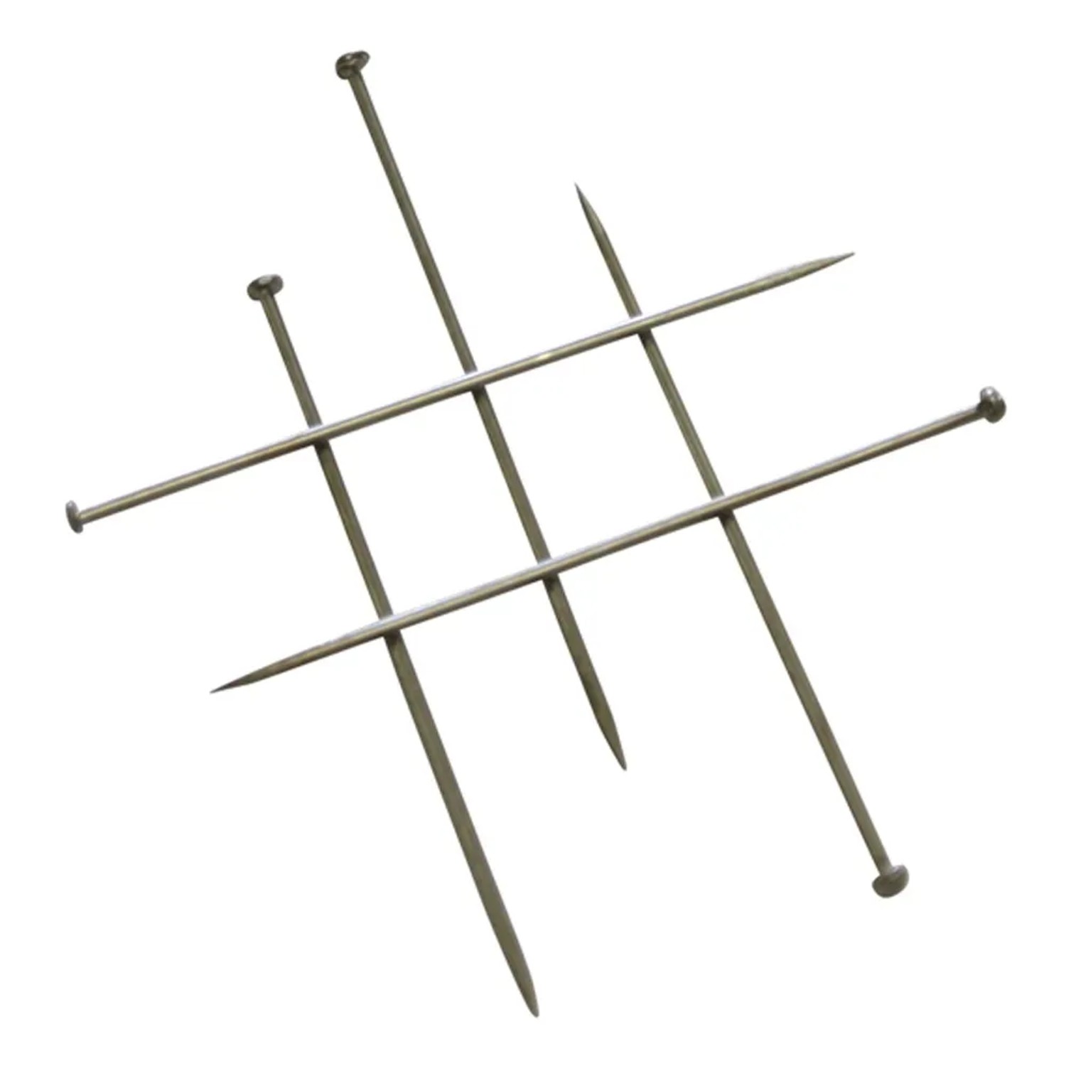 Gardinia 10012260 Asta di Rotazione, Tessuto, Effetto Acciaio Inox, 85x55x0.1 cm