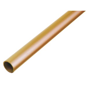 Messing Rundrohr, 10x10x1000 mm, für vielfältige Anwendungen im Handwerk.