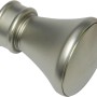 Gardinia Endstück Europa Lago, silber-satin, für 19 mm Stangen.