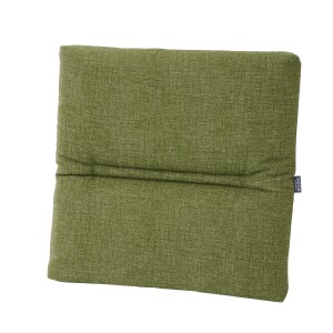 Siena Garden Sitzkissen Comfort, 46x46x7 cm, Olive, mit Steppung und Bindebändern.