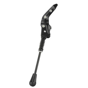 Schwarzer Fischer Hinterbau-Fahrradständer für 24-28 Zoll Fahrräder.