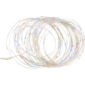 Solar-Lichterkette Longo 11,9 m Mehrfarbig