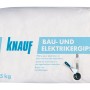 Sack Knauf Bau- & Elektriker-Gips, 25 kg, schnell härtender Montagegips für Innenräume.