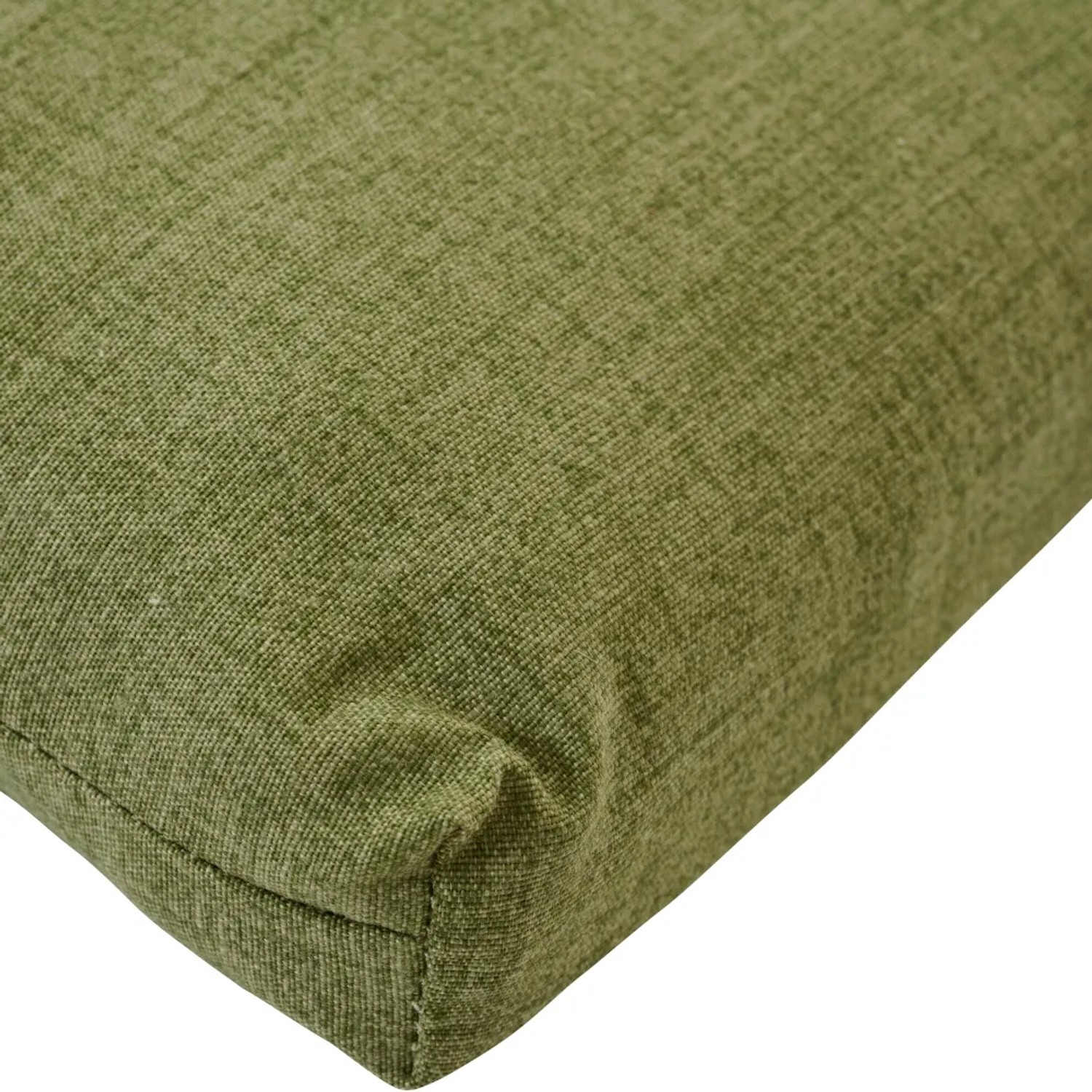 Detailaufnahme: Siena Garden Banksitzkissen Comfort, 140 cm, olive, Textil.