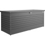 Biohort Freizeitbox Gr. 200, dunkelgrau-metallic, Universalbox zur Aufbewahrung im Außenbereich.