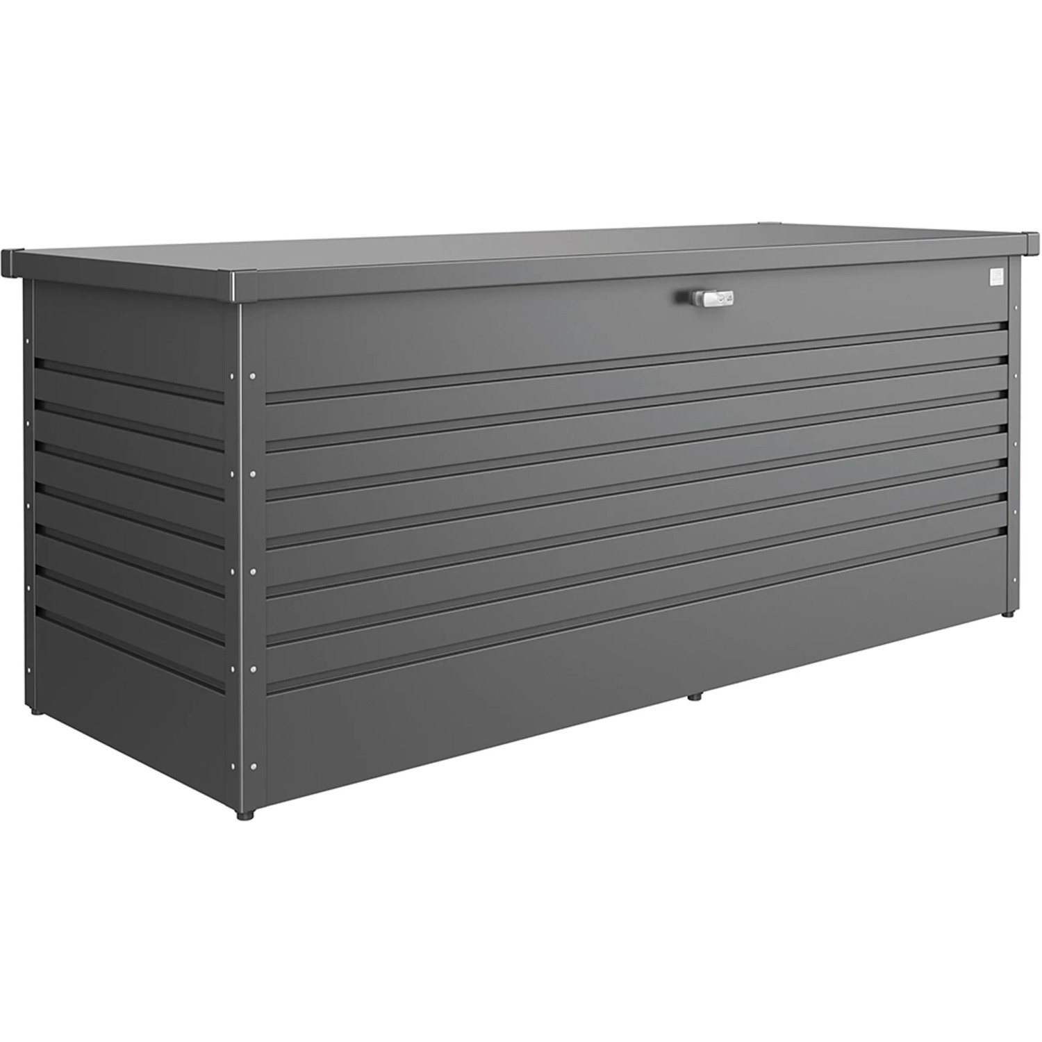 Biohort Freizeitbox Gr. 200, dunkelgrau-metallic, Universalbox zur Aufbewahrung im Außenbereich.