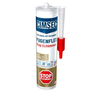 Cimsec Fugenflex Stop Schimmel Manhattan, 300ml Kartusche für Bad & Küche.