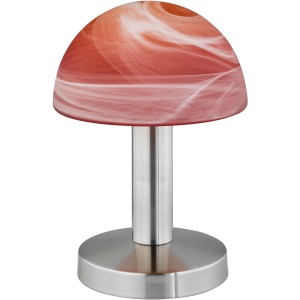 Trio Tischleuchte Fynn Nickel matt 210 mm x 150 mm x 150 mm