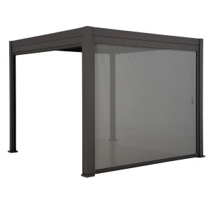 Leco Rollo 4 m Zur Lamellenpergola Deluxe Anthrazit