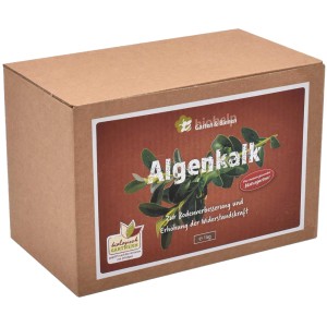 Biohelp Algenkalk 1 kg im Karton, ein Gartenkalk zur Stärkung der Pflanzen und Verbesserung des Bodens.