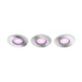 Philips Hue Smart-Einbauspot Xamento White & Color Ambiance Chrom 3er Pack_2