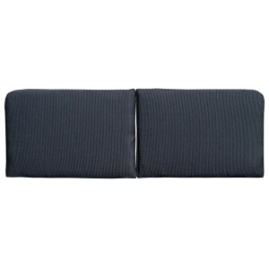 Ersatz-Rückenkissen für Olary Sofa-Lounge-Set Dunkelgrau 2 Stück