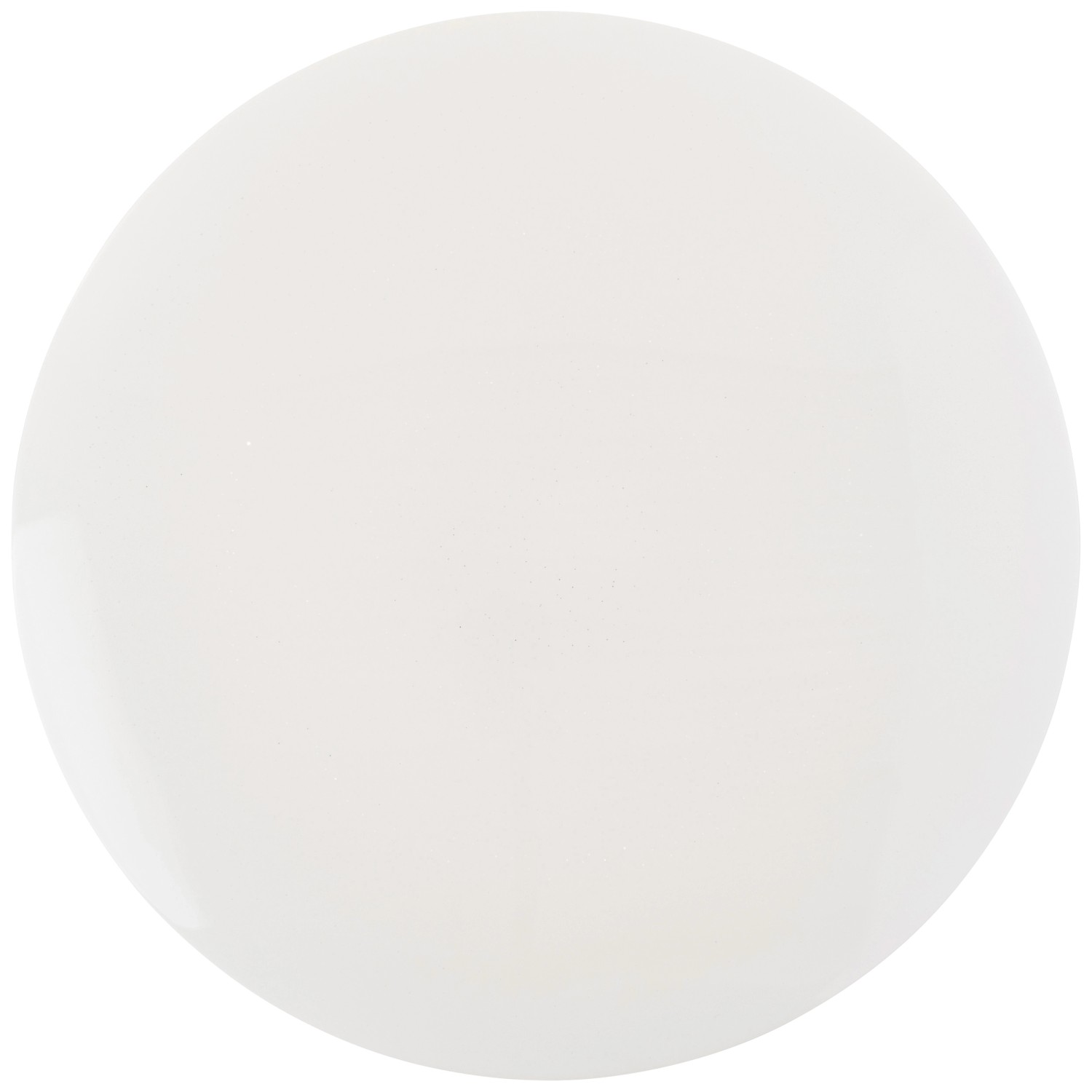 Weiße, runde LED-Deckenleuchte Leonie mit RGB-Funktion, Durchmesser 49 cm.