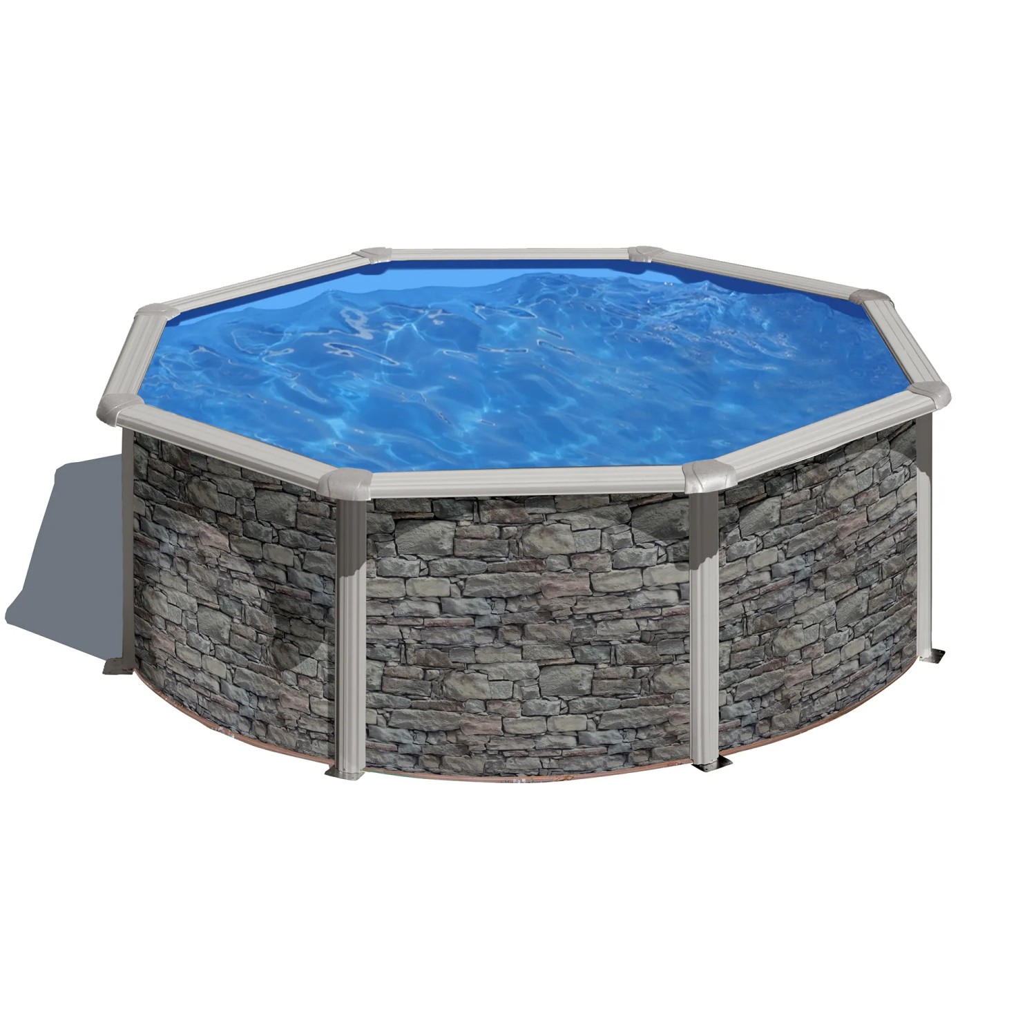 BWT Rundpool-Set Feeling Ø 4,6 m x 1,2 m Steinoptik kaufen bei OBI