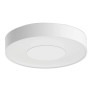 Weiße Philips Hue Infuse M Deckenleuchte mit Farbwechsel und indirekter Beleuchtung.