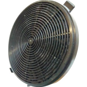 Aktivkohlefilter CF150 für PKM 6004 W Dunstabzugshaube, rund, zur Geruchsbindung beim Kochen.
