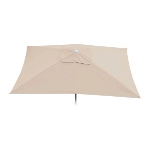 Ersatzbezug in Creme für rechteckigen Sonnenschirm Castellammare.
