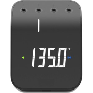 Weber Connect Smart Grilling Hub Grillthermometer mit digitaler Temperaturanzeige.