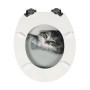 Sinobath WC-Sitz Oval mit Absenkautomatik Süßer Katze_3
