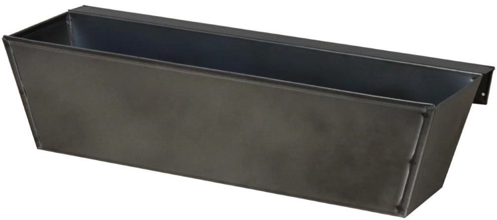 Blumenkasten Zink zum Einhängen in Paletten 38 cm x 13 cm x 9,5 cm