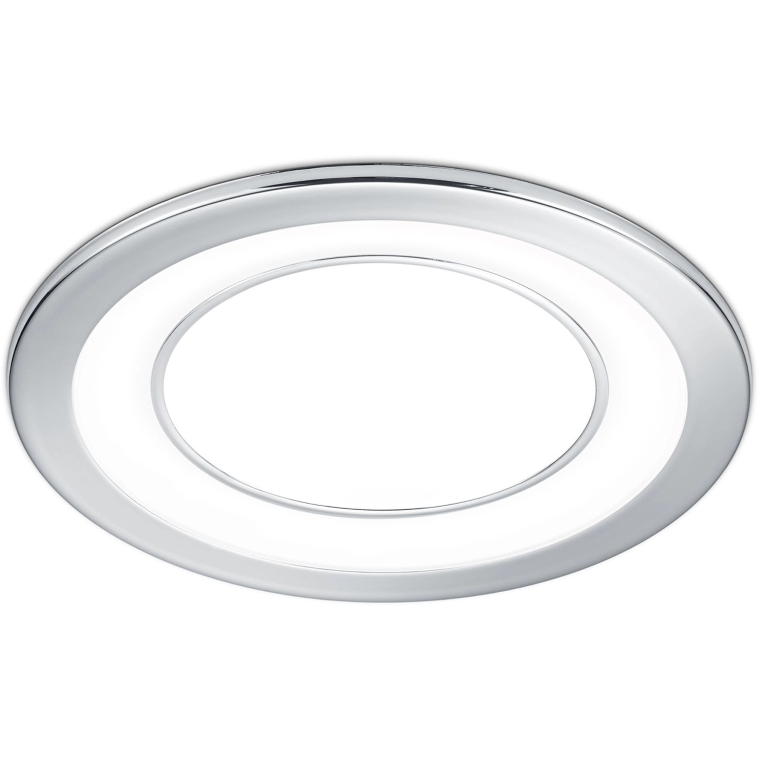 Trio LED Einbauspot Core, 10W, Chrom, für stimmungsvolle Beleuchtung.