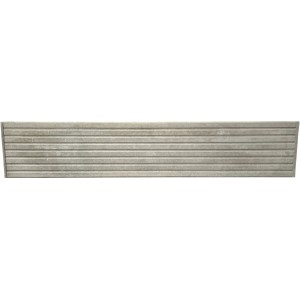 Beckers Betonzaun-Platte Linear, 200x38,5x3 cm, für Sichtschutzzaun.