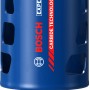 Blaue Bosch Expert Lochsäge Tough Material, Ø 51 mm, für präzise Löcher bis 60 mm Tiefe.