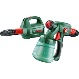 Bosch PFS 1000 Feinsprühsystem: Farbsprühgerät mit Gebläse und Pistole für Lacke und Lasuren.