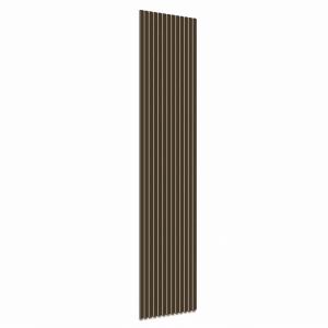 Denpanels Akustikpaneel FR Geräucherte Eiche, Multiplexplatte, 248x60 cm.