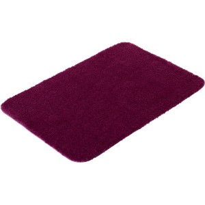 CMI Badteppich Microfaser in Pink, 60x90 cm, weicher Flor für Badezimmer.