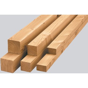 Nadelholz Unterkonstruktion in Mediterran, 4,5x7x200cm für Terrassendielen.