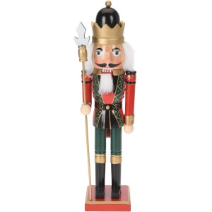 Holz Nussknacker, 38 cm, Weihnachtsdekoration, 4-fach sortiert.