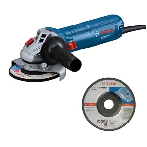 Bosch Professional Winkelschleifer GWS 12-125 mit Schleifscheibe