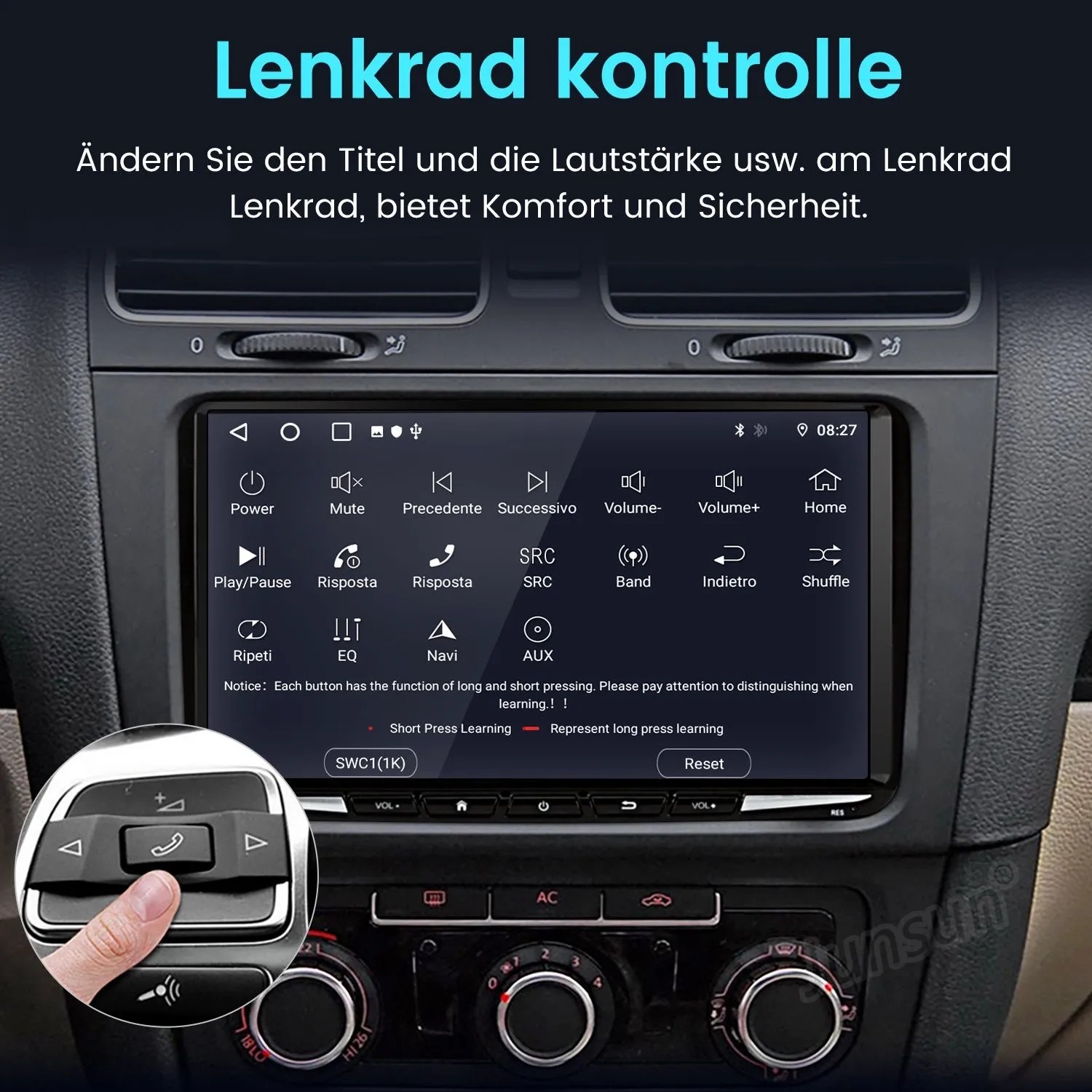 Junsun Autoradio Für Vw Skoda Seat_7