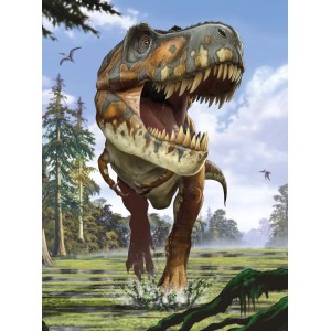 Komar Fototapete Vlies Tyrannosaurus Rex 184 x 248 cm