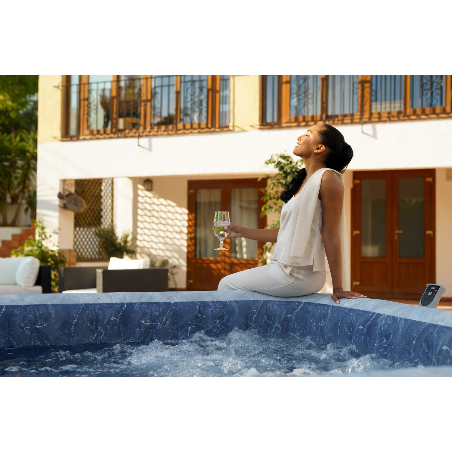 Bestway Whirlpool San Francisco HydroJet Pro 7 Personen 230 cm x 230 cm x 71 cm_9