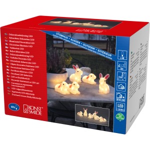 Konstsmide LED Acryl Hasen