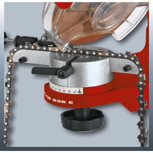 Einhell GC-CS 235 E Sägekettenschärfgerät zum Schärfen von Kettensägen Zubehör.