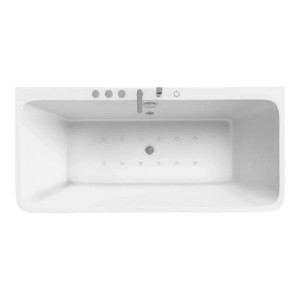 Jet-Line Whirlpool Indoor Spa Badewanne VALLERIE Weiss Indoor 170 x 75 cm