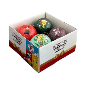 Looney Tunes Weihnachtskugel-Set 4-teilig Ø 8,3 cm