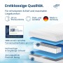 AM Qualitätsmatratze Premium 1000: Taschenfederkernmatratze 180x200 cm mit 7 Zonen System.