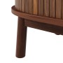 okwish Schrank mit Schubladen für Wohnzimmer 170x39.5x38cm Braun_10