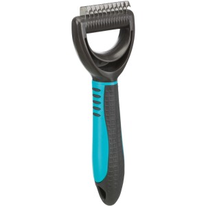 Trixie Universal-Striegel für Hunde und Katzen, Fellpflege-Werkzeug zum Entfilzen und Ausdünnen.