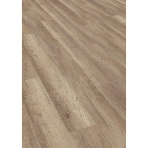 Laminatboden Comfort Eiche, 7 mm stark, mit natürlicher Holzoptik und Maserung.