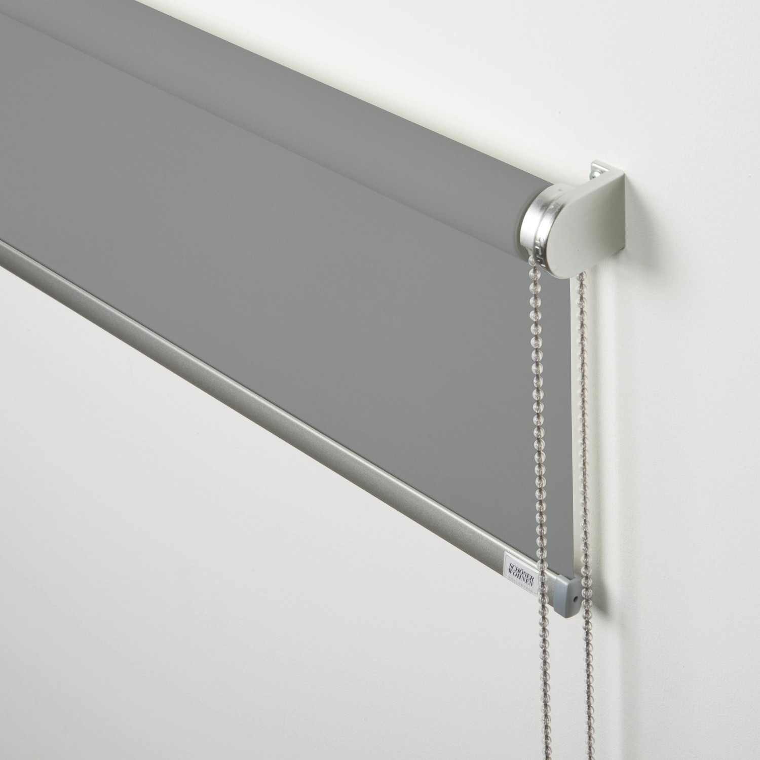 Schöner Wohnen Tageslicht-Rollo Tizia, 45x150 cm, anthrazit, mit Seitenzug und Kettenbedienung.