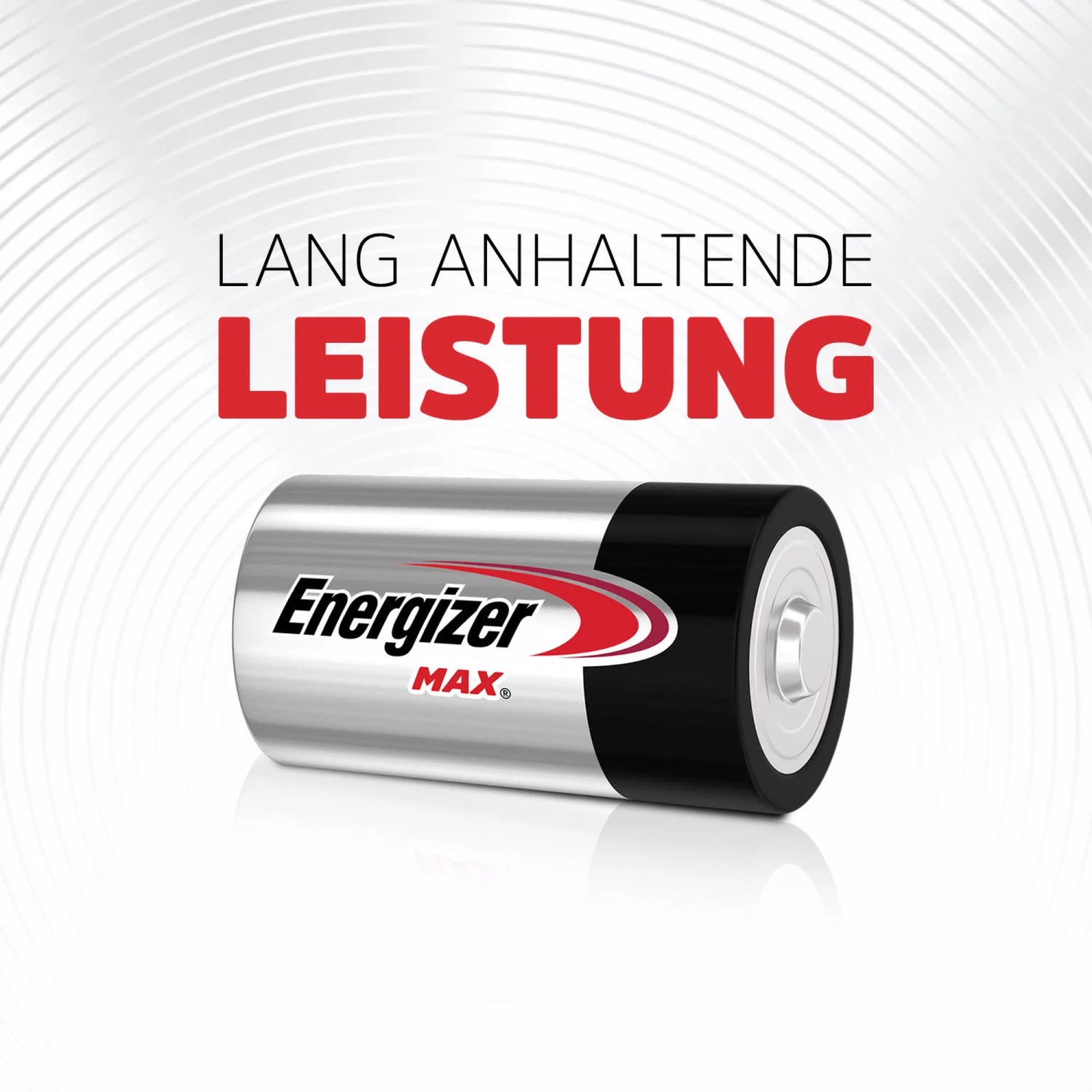 Energizer Max D Mono Batterie, 2er-Pack, Alkali-Batterie für Geräte des täglichen Bedarfs.