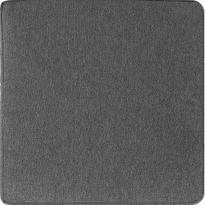 Graues Sitzkissen für Elfrida Hocker, Polyester, Lounge-Gartenmöbel.