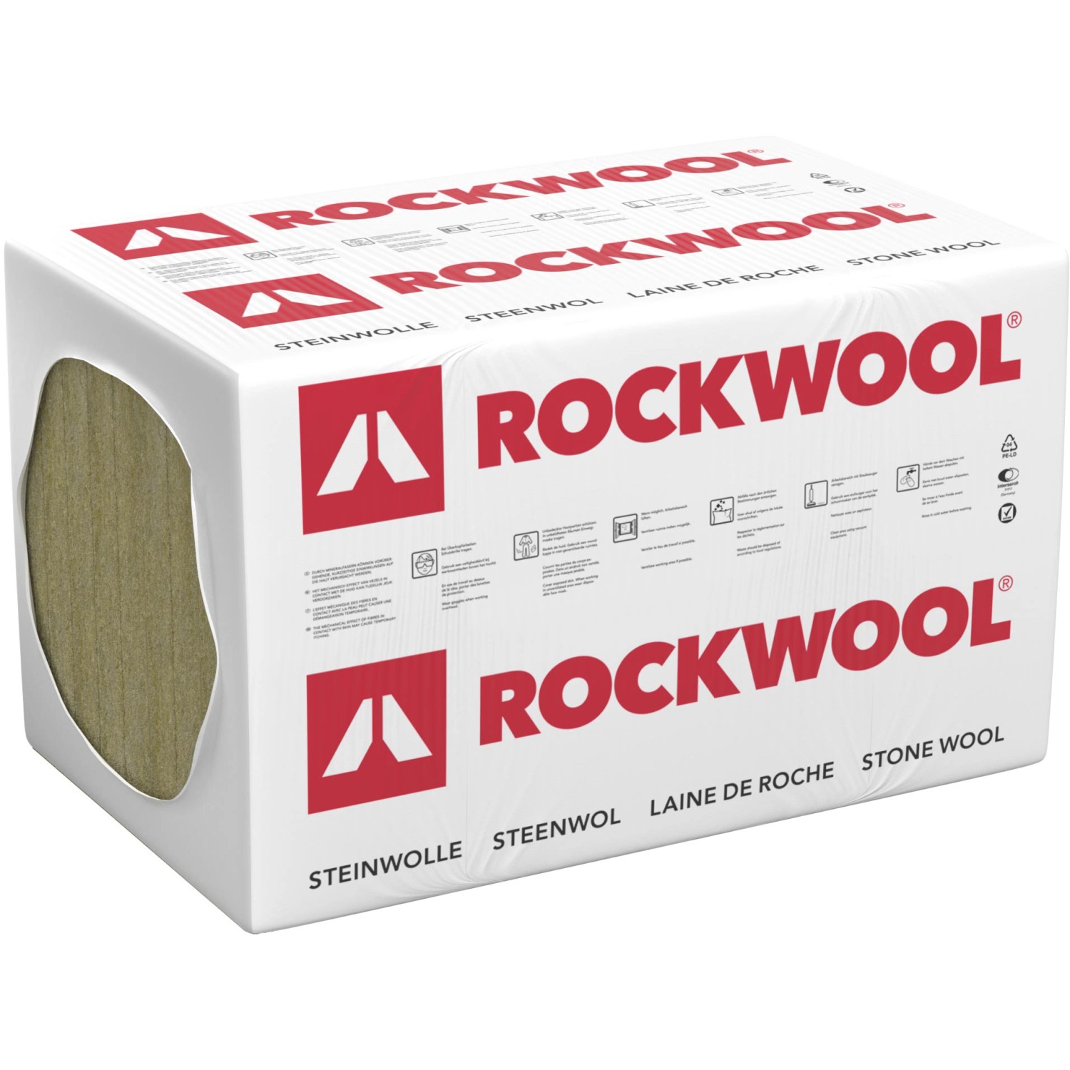 Rockwool Sonorock Trennwandplatte, 40mm Steinwolle im Paket