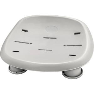 Bestway LAY-Z-SPA Xtras Whirlpoolsitz, grau und höhenverstellbar für mehr Komfort im Spa.