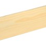 Rohe, helle FN Neuhofer Flachleiste aus Fichte/Kiefer, astrein, 5x60x1000 mm.